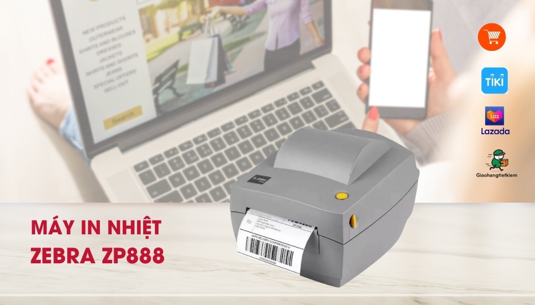 máy in nhiệt zebra zp888 máy in nhiệt zebra zp888