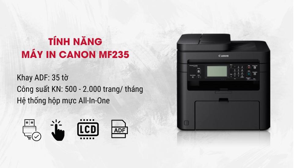 tính năng máy in Canon MF235 tính năng máy in Canon MF235