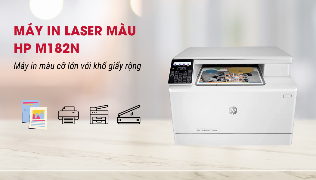 máy in laser màu HP M182N máy in laser màu HP M182N