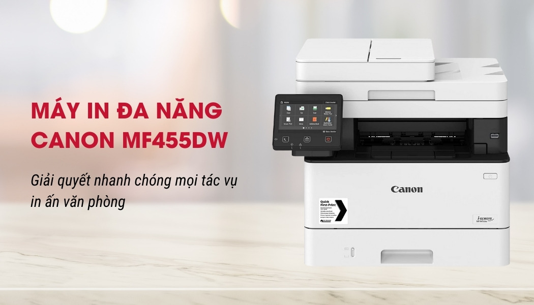 máy in đa năng Canon MF455dw máy in đa năng Canon MF455dw