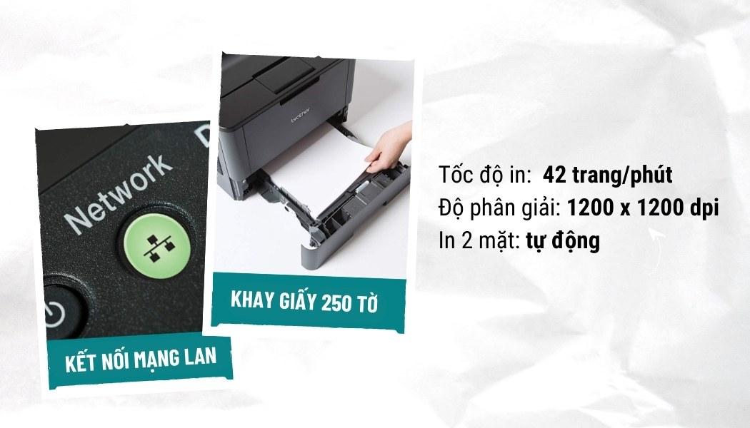 tính năng máy in laser Brother HL-5100DN tính năng máy in laser Brother HL-5100DN
