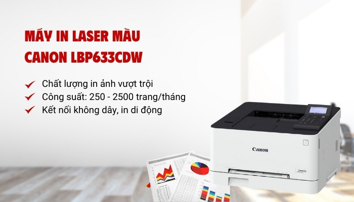chất lượng máy in laser màu Canon LBP633Cdw chất lượng máy in laser màu Canon LBP633Cdw