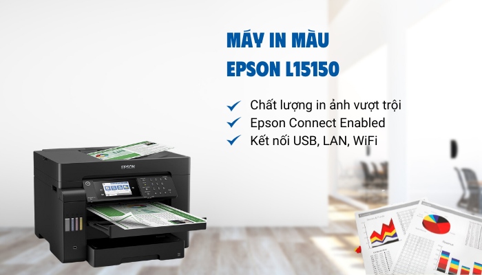 máy in màu A3 Epson L15150 máy in màu A3 Epson L15150