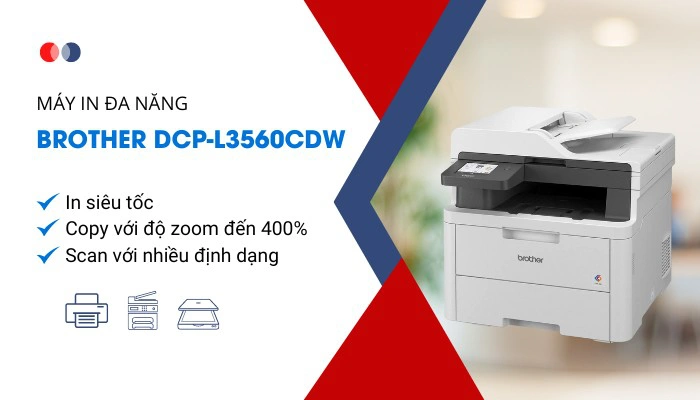 máy in đa năng Brother DCP-L3560CDW
