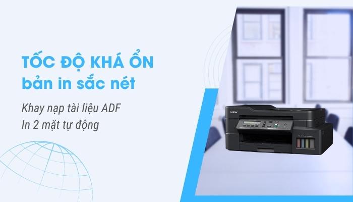 tốc độ in máy đa năng Brother T720Dw