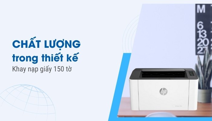 Chất lượng máy in đen trắng HP 107W Chất lượng máy in đen trắng HP 107W