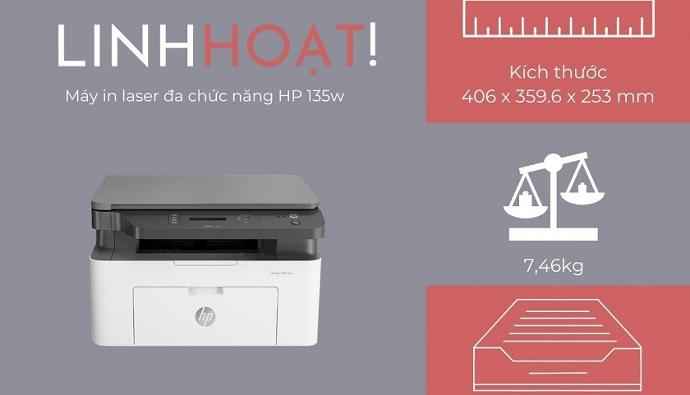 máy in laser HP MFP 135W máy in laser HP MFP 135W