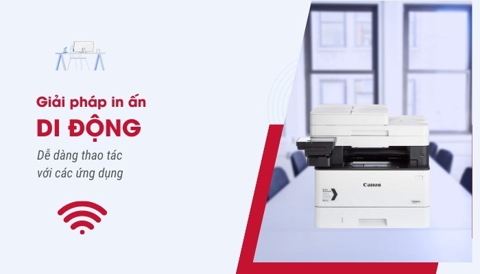 kết nối máy in đa năng Canon MF449X