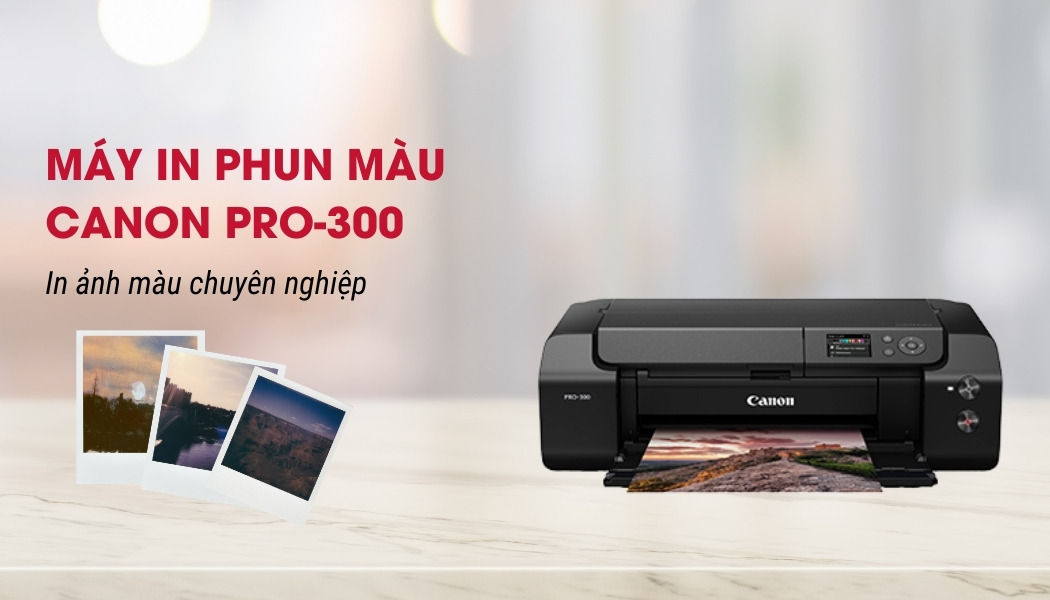 máy in phun màu Canon Pro-300