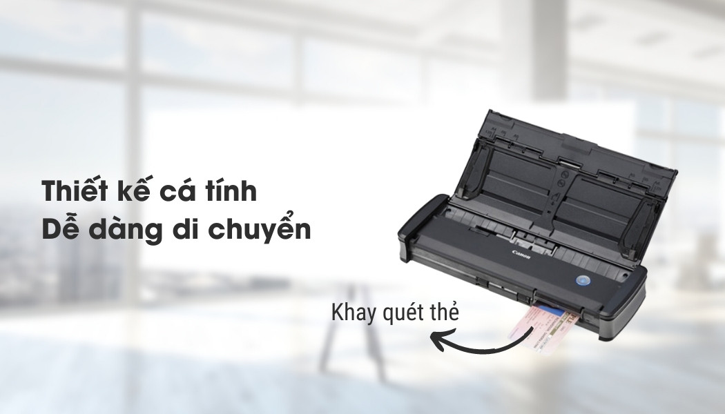 thiết kế máy scan Canon P-215II