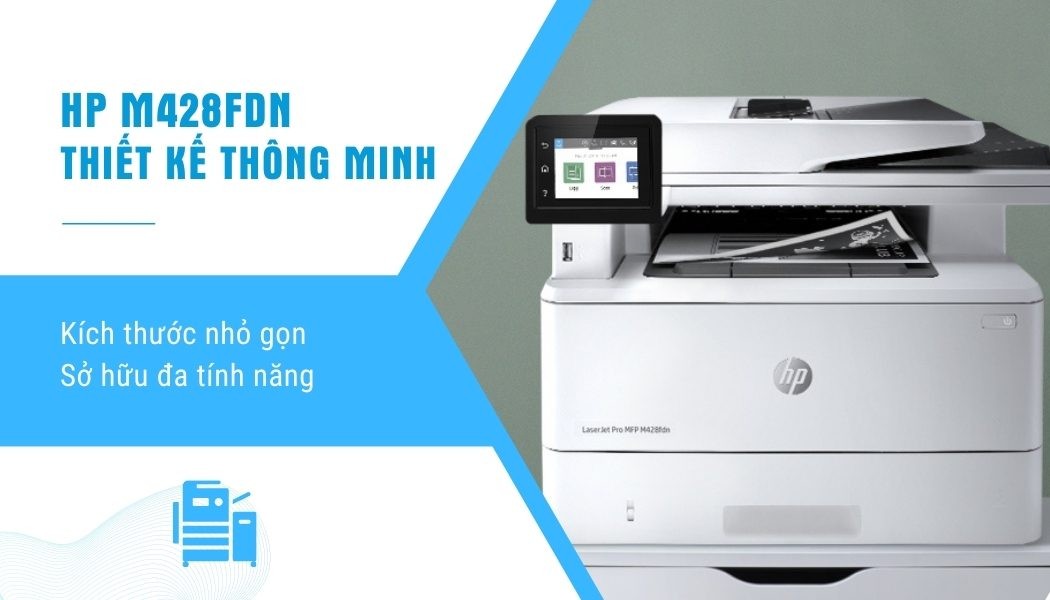 thiết kế máy in hp m428fdn