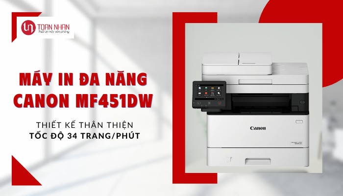 tốc độ máy in đa năng Canon MF451Dw