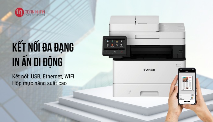 kết nối máy in Canon 451dw