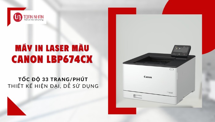 tốc độ máy in Canon LBP674Cx