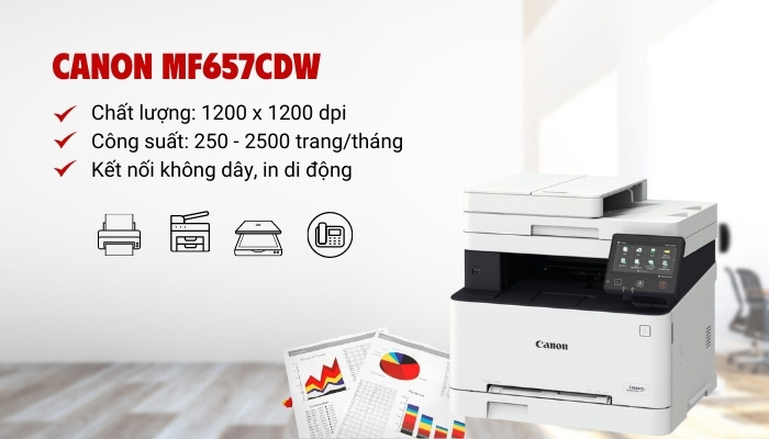 máy in đa chức năng Canon LBP657Cdw máy in đa chức năng Canon LBP657Cdw