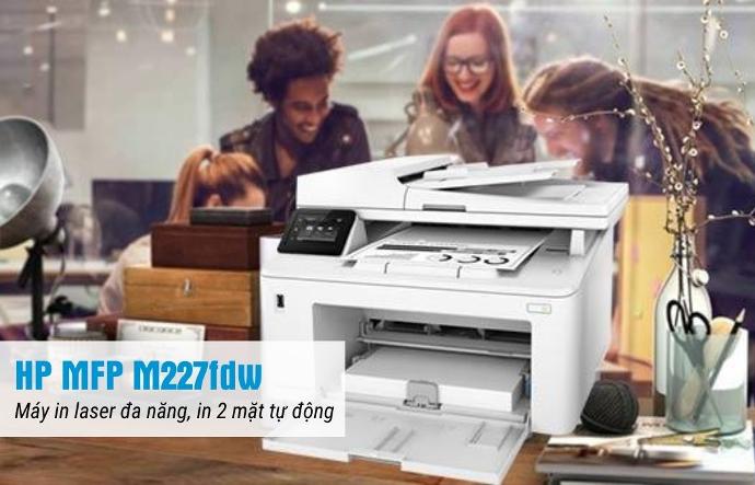 Máy in đa năng 2 mặt HP M227fdw