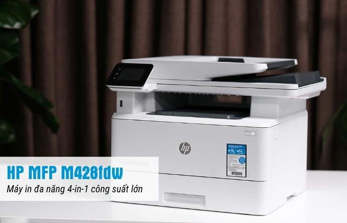 Máy in đa năng đen trắng HP M428fdw Máy in đa năng đen trắng HP M428fdw