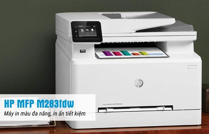 máy in màu đa năng HP M283fdw máy in màu đa năng HP M283fdw